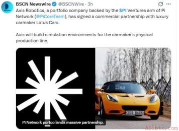 Axis Robotics with Lotus Cars Partnership